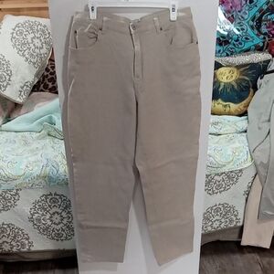 (508) Coldwater Creek Beige Cotton Blend Pants